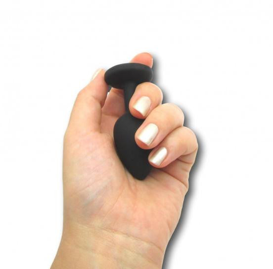 Plug piccolo Godo di + in silicone pietra chiara