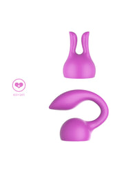 Accessori fucsia per massaggiatore wand Attachments Personal Massager
