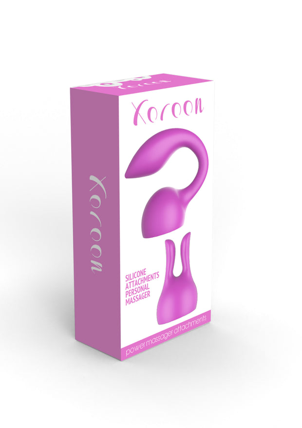 Accessori fucsia per massaggiatore wand Attachments Personal Massager