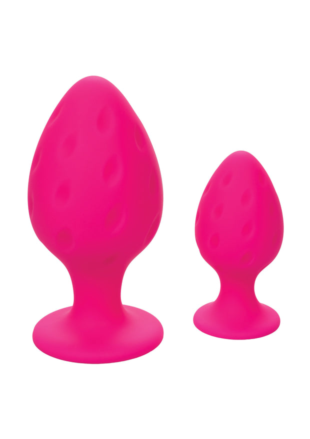 Plug anale rosa 2 pz Cheeky Buttplug