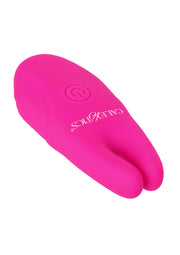 Morsetti vibranti rosa per capezzoli Silicone Remote Nipple Clamps