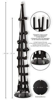 Gabbia costrittiva Hanging strap cage