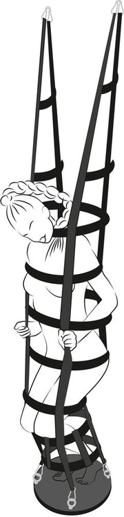 Gabbia costrittiva Hanging strap cage