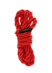 Corda Bondage rossa Rope 1.5 meter 7 mm