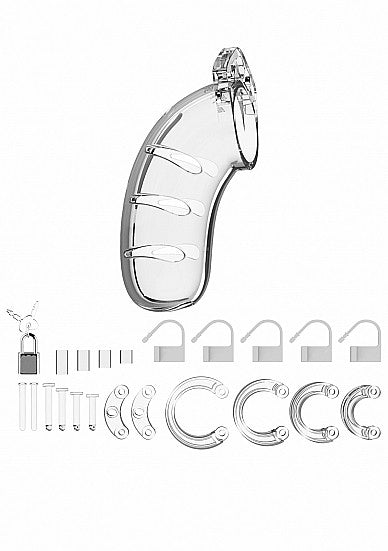 Gabbia di castità uomo -Model 03- Cock Cage - Transparent