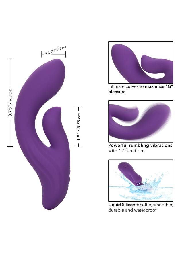 Vibratore rabbit Stella Dual Pleaser