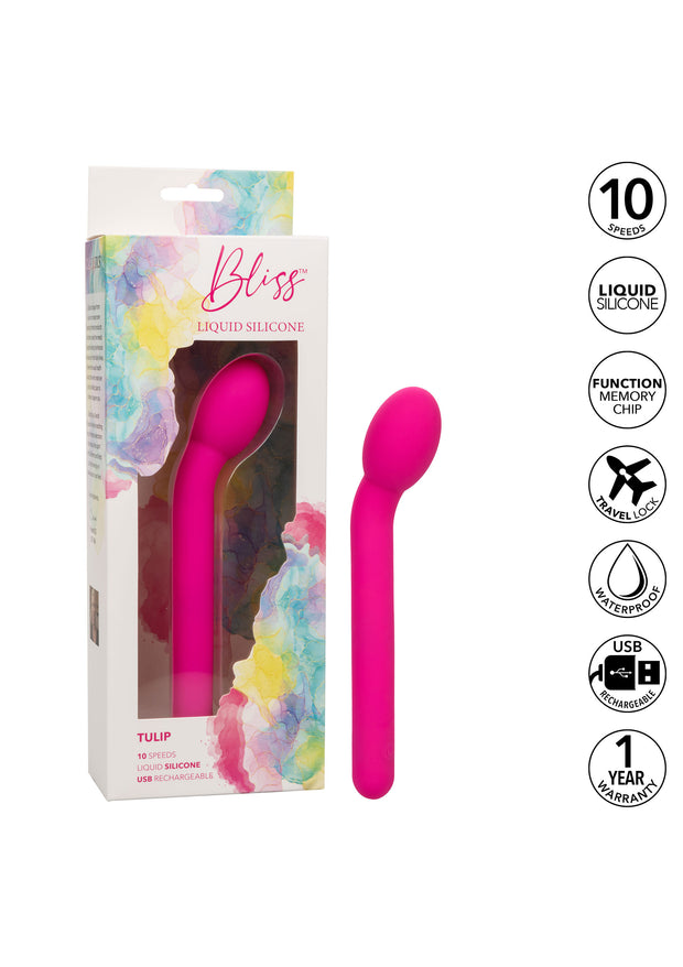 Vibratore punto G Bliss Tulip