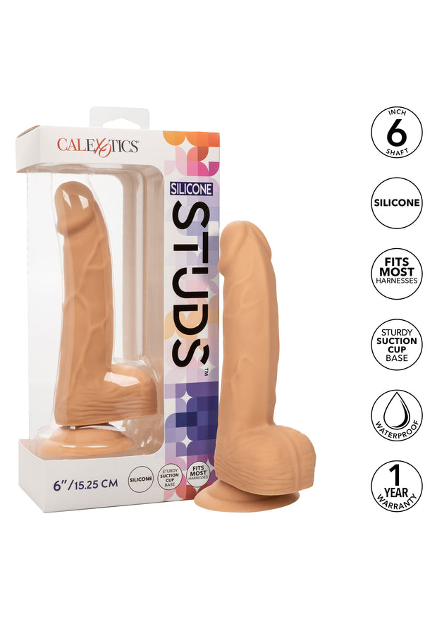 Fallo realistico Silicone Studs 6 Inch