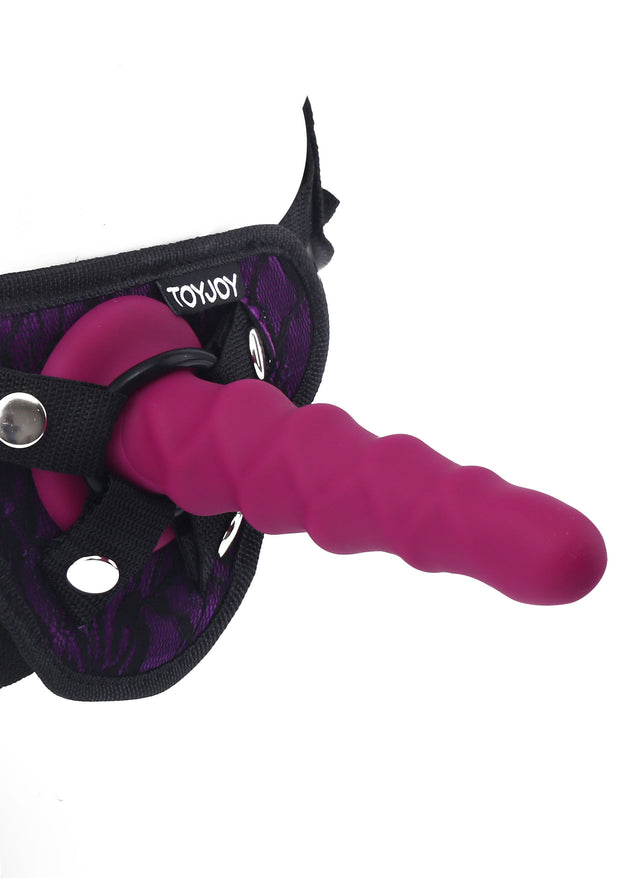 Fallo Ribbed Dong 6 Inch