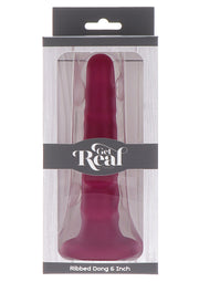 Fallo Ribbed Dong 6 Inch