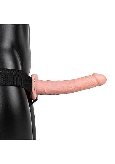 Fallo cavo indossabile Hollow Strap-on without Balls - 10'' / 24,5 cm - Flesh