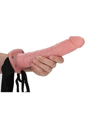 Fallo cavo indossabile Hollow Strap-on without Balls - 10'' / 24,5 cm - Flesh