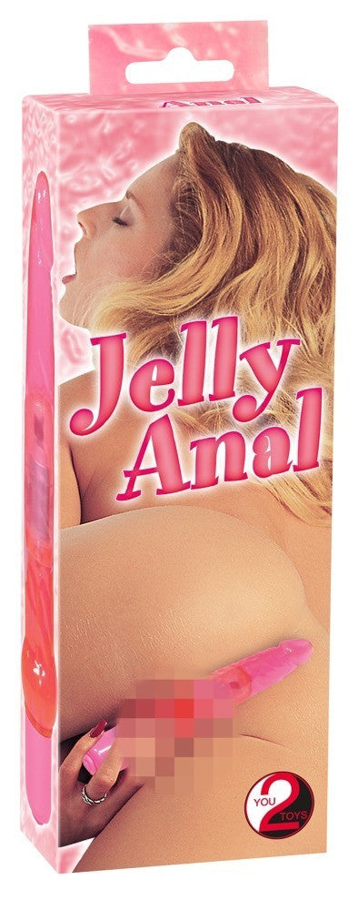 Vibratore Jelly Anal rosa