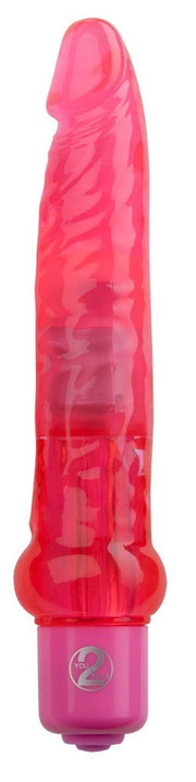 Vibratore Jelly Anal rosa