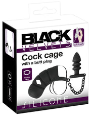 Cintura di castità con plug Cock cage with butt