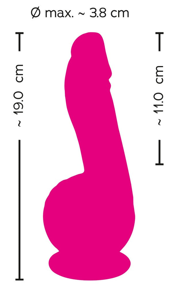 Vibratore con ventosa Powerful Vibrator