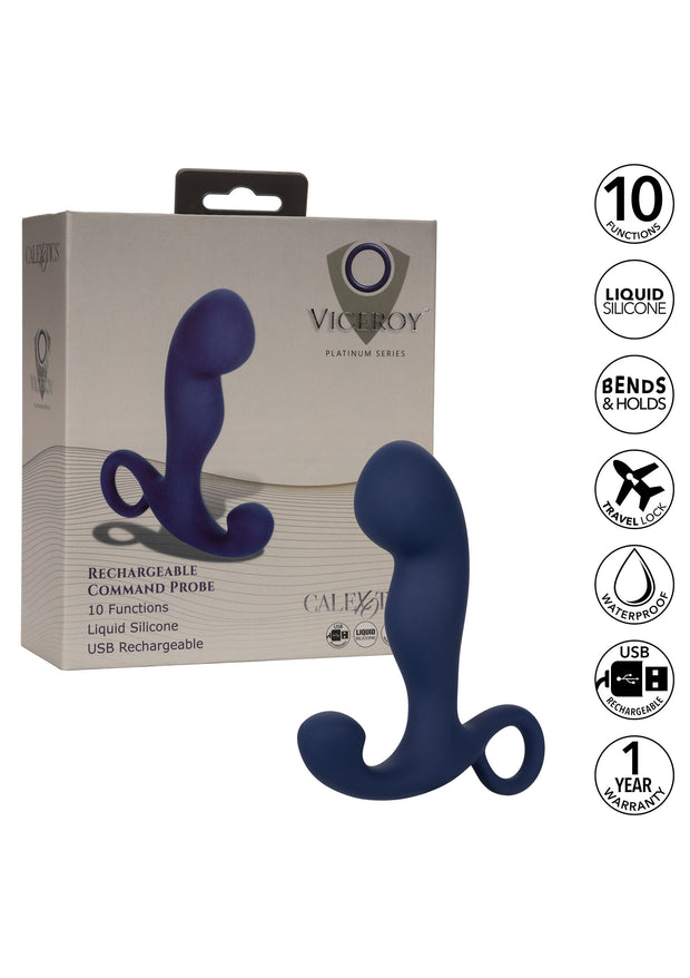 Vibratore per prostata Rechargeable Command Probe