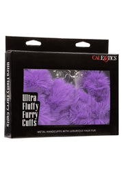 Manette viola Ultra Fluffy Furry Cuffs