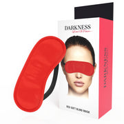 Maschera occhi DARKNESS EYEMASK RED