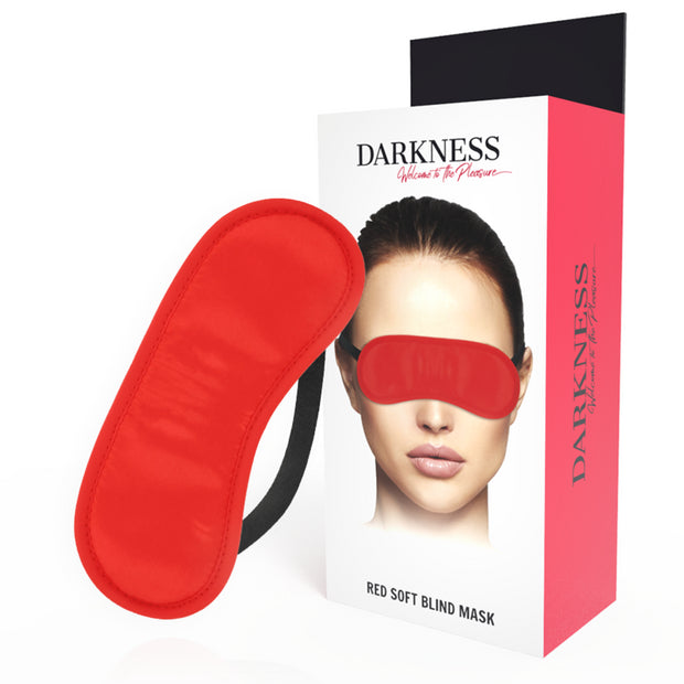 Maschera occhi DARKNESS EYEMASK RED