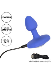 Plug anale vibrante Vibrating Probe Small blu