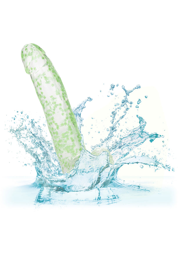 fallo con ventosa I Leaf Dick Glow Dildo
