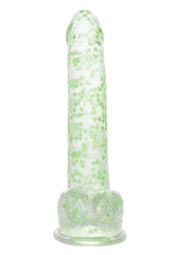 fallo con ventosa I Leaf Dick Glow Dildo