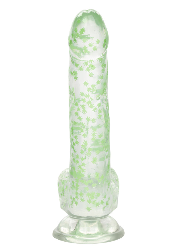 fallo con ventosa I Leaf Dick Glow Dildo