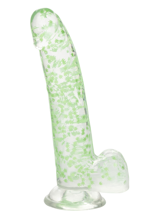 fallo con ventosa I Leaf Dick Glow Dildo