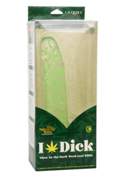fallo con ventosa I Leaf Dick Glow Dildo