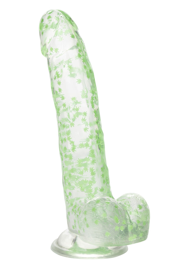 fallo con ventosa I Leaf Dick Glow Dildo