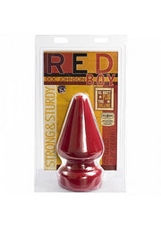 Plug grande The Challenge Butt Plug Extra Large Red