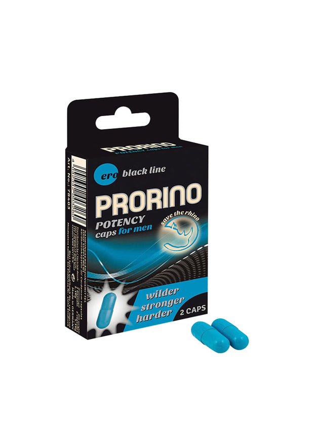 Pastiglie stimolanti Prorino Potency Caps Him 2pcs