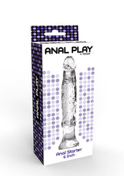 Fallo realistico con ventosa Anal Starter 6 Inch