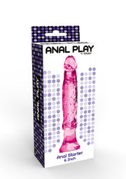 Fallo realistico con ventosa Anal Starter 6 Inch pink