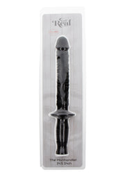 Fallo maxi realistico con manico The Manhandler 14.5 Inch black