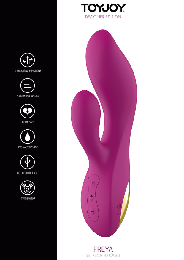 vibratore rabbit Freya Rumble Vibrator