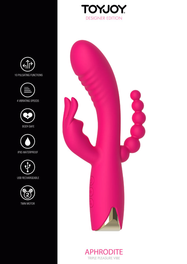 Vibratore rabbit Aphrodite Triple Vibrator
