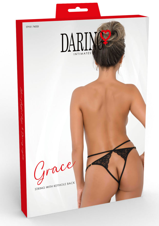 Perizoma intimo donna Grace String with Keyhole Back