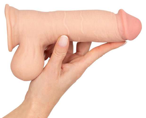 Fallo realistico con ventosa Dildo with moveable Skin