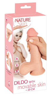 Fallo realistico con ventosa Dildo with moveable Skin