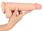 Fallo realistico maxi con ventosa Dildo with moveable Skin 24.7 cm