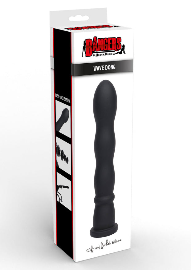 Fallo accessorio per macchina del sesso Wave Dong Easy-Lock 19 cm