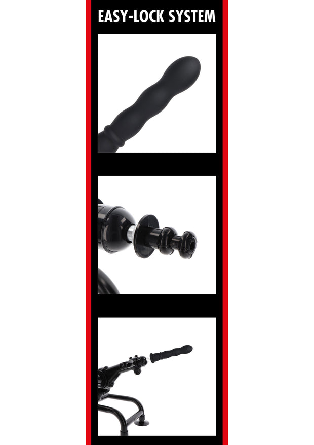 Fallo accessorio per macchina del sesso Wave Dong Easy-Lock 19 cm