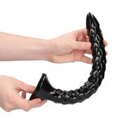 Fallo anale con ventosa Scaled Anal Snake 12''/ 30 cm Black