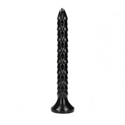 Fallo anale con ventosa Scaled Anal Snake 12''/ 30 cm Black