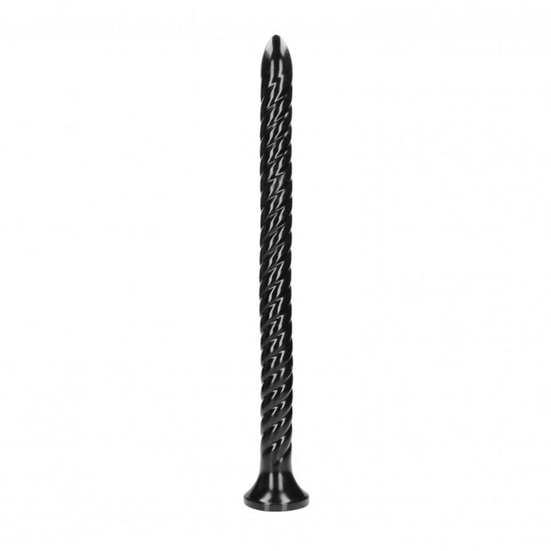 Fallo anale maxi Swirled Anal Snake - 20''/ 50 cm - Black