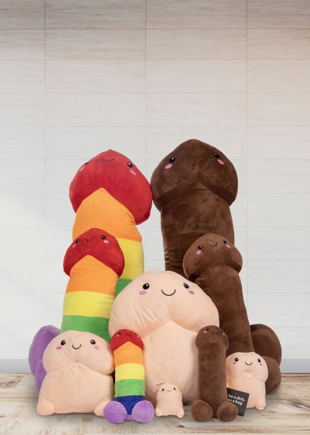 Peluches a forma di pene Penis Plushie 60 cm Brown