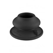 Plug anale in vetro dilatatore vibrante con ventosa Pluggy Glass Vibrator
