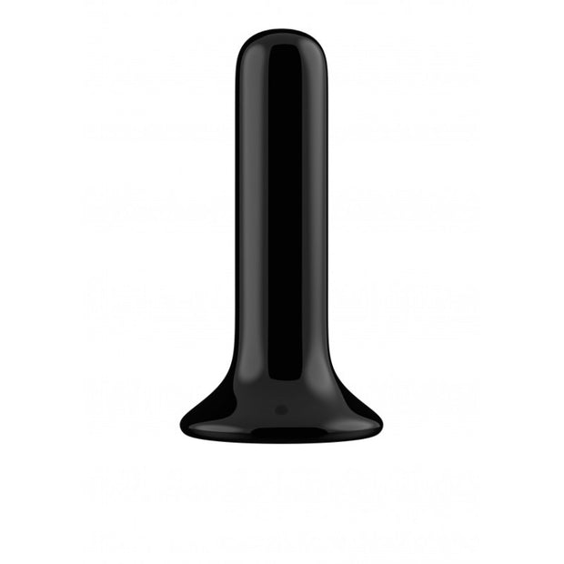 plug anale vibrante in vetro con ventosa dilatatore Thumby Glass